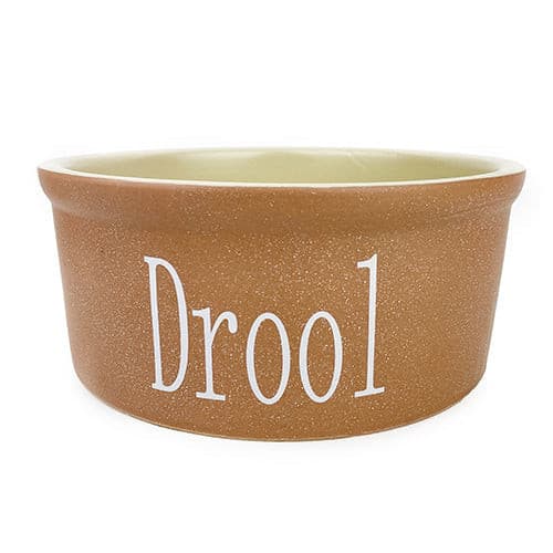 LE TAUCI Elevated/Raised Slow Feeder Dog Bowls for Small and Medium Dog,  Dog Bowls with Wooden Stand, 1.5 Cups Dog Dishes to Slow Down Eating