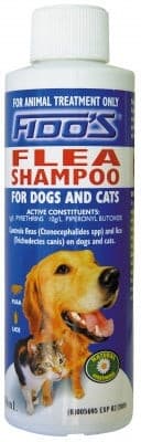 Fido's Flea Shampoo 250ml, Pet Essentials Warehouse