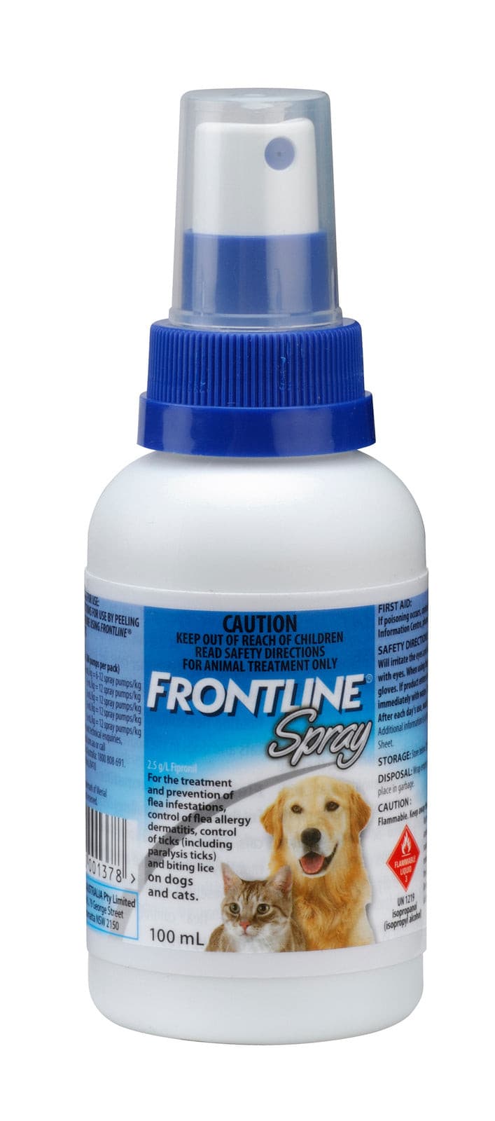 Frontline Flea & Tick Spray, Pet Essentials Napier, Pet Essentials Warehouse, Frontline Spray