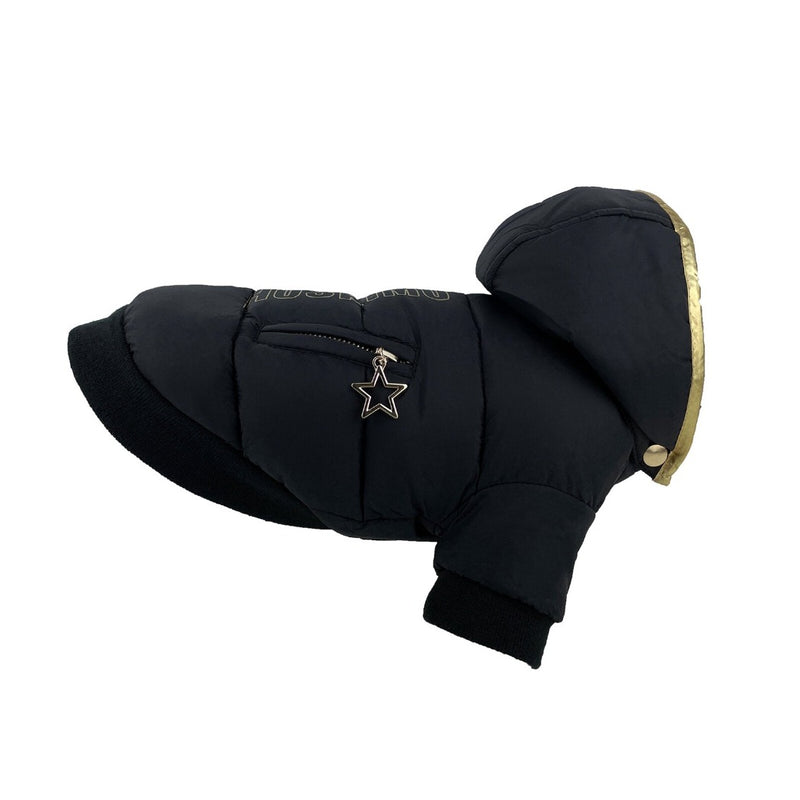 Huskimo Dog Coat Gangsta black, black huskimo dog coat, pet essentials warehouse