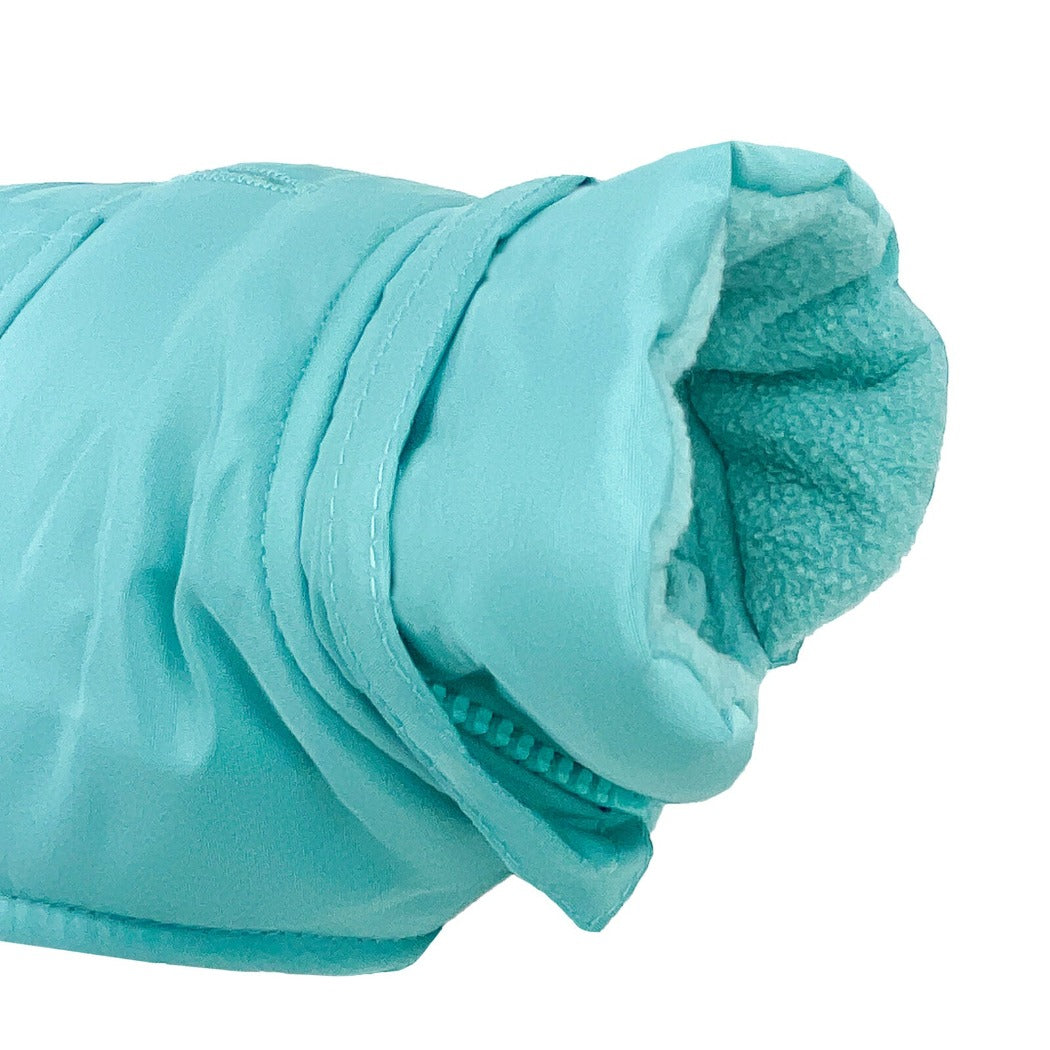 Huskimo Dog Coat Mt Buller Periwinkle with no hood, huskimo hoodie dog coat, pet essentials warehouse