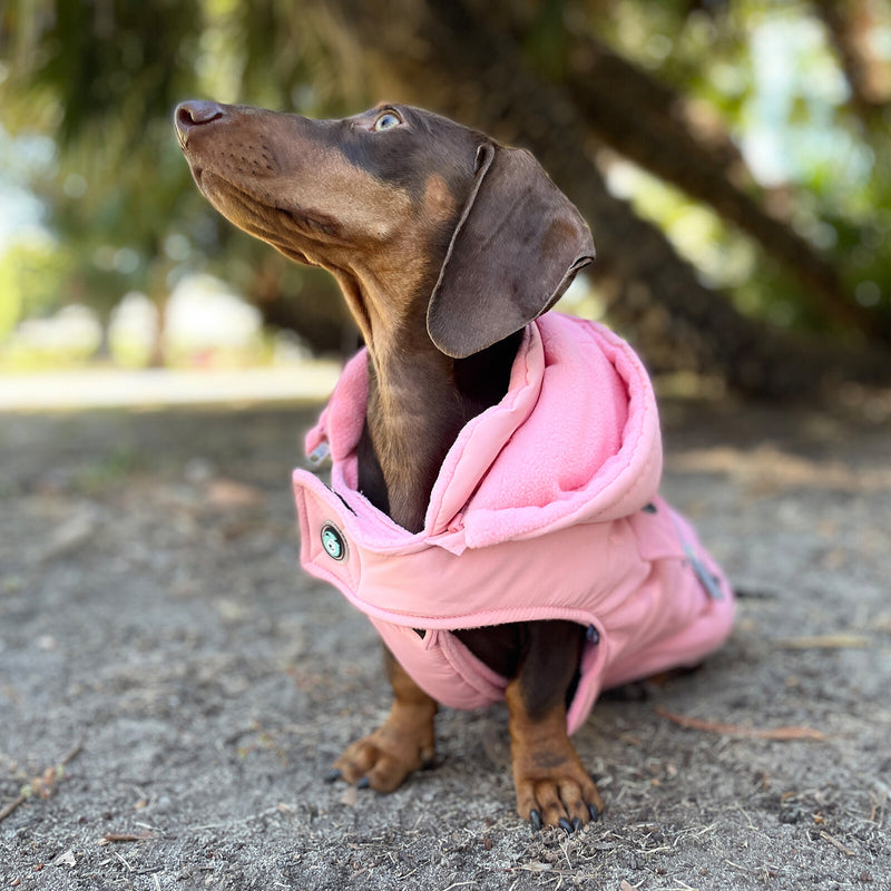 Huskimo Dog Coat Mt Buller Rose Pink