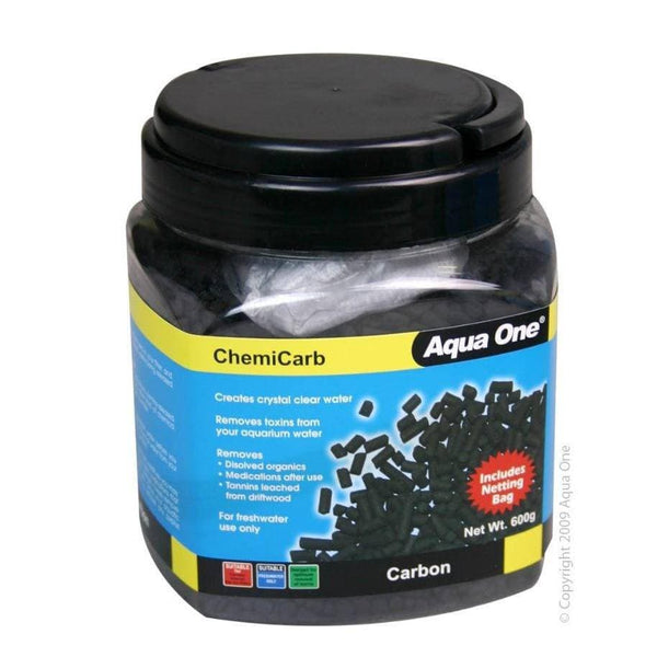 Aqua One - ChemiCarb Carbon 300g, Carbon for aquarium filter, aqua one carbon, pet essentials warehouse napier