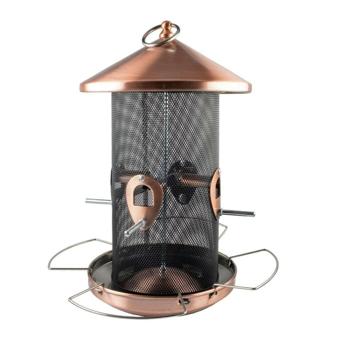 Topflite Wild Bird Seed Feeder in Copper, Pet Essentials Warehouse