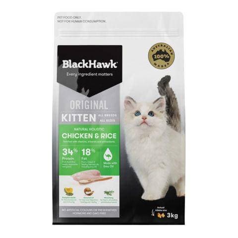 Black Hawk Original Cat (Kitten) Chicken 3kg