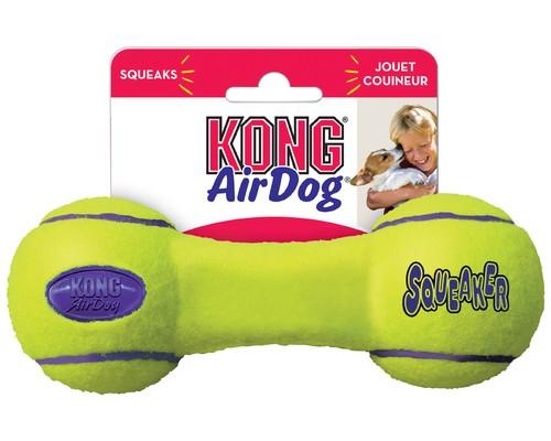Kong Air Squeaker Dumb Bell Medium, Pet Essentials Warehouse Napier, Kong Dog Toys