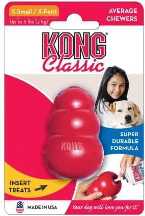 Kong Classic X-Small, Pet Essentials Warehosue