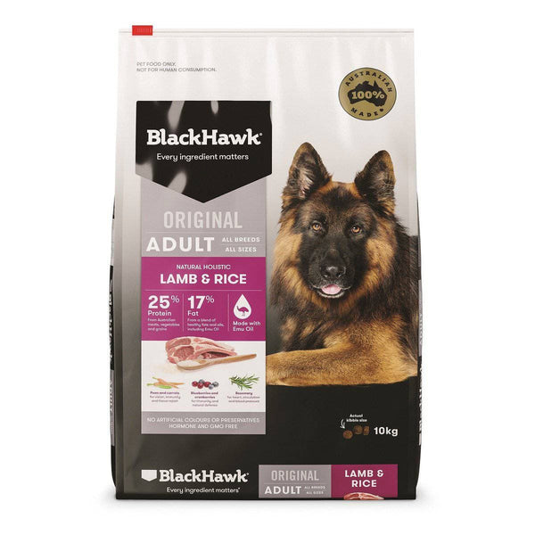 Black Hawk Original Dog Adult Lamb & Rice 10kg
