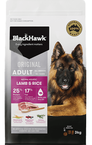 Black Hawk Original Dog Adult Lamb & Rice 3kg