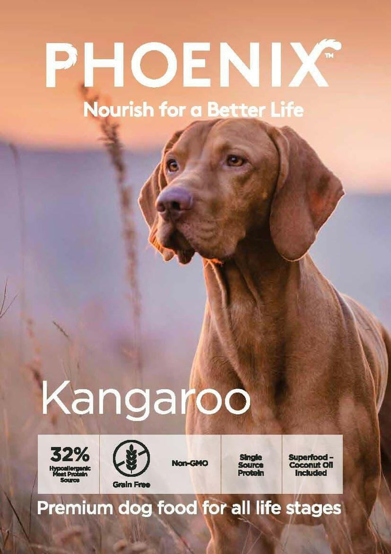 Phoenix Dog Kangaroo 3kg, Pet Essentials Napier, Phoenix kangaroo dog biscuits, pet essentials hastings, pet essentials, petsmart Invercargill 