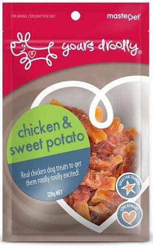 yours droolly chicken sweet potato 110gm