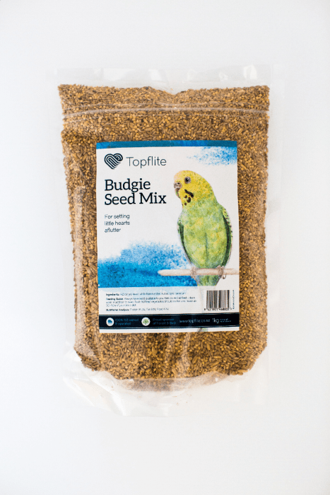 Topflite Budgie Mix 5kg bag, pet essentials warehouse