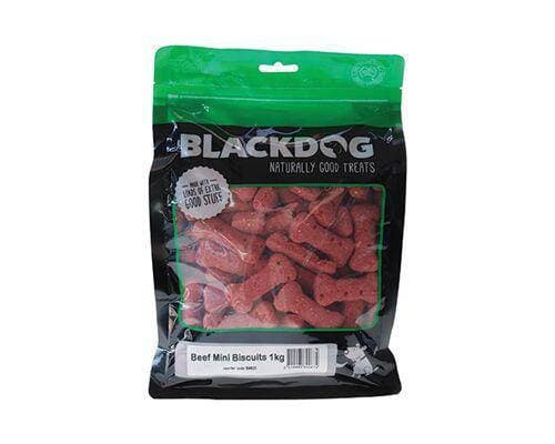 BlackDog Mini Treat Biscuits Beef 1kg