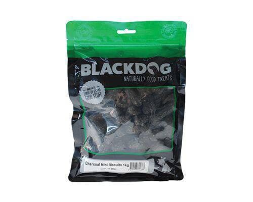 BlackDog Mini Treat Biscuits Charcoal 1kg