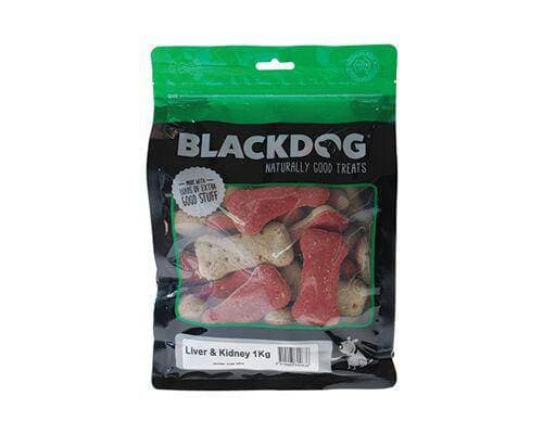 BlackDog Premium Treat Biscuits Liver Kidney 1kg
