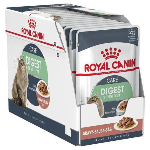 Royal Canin Digest Sensitive Gravy box of 12, pet essentials warehouse napier, pet essentials