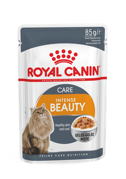 Royal Canin Intense Beauty Jelly single pouch, pet essentials warehouse napier
