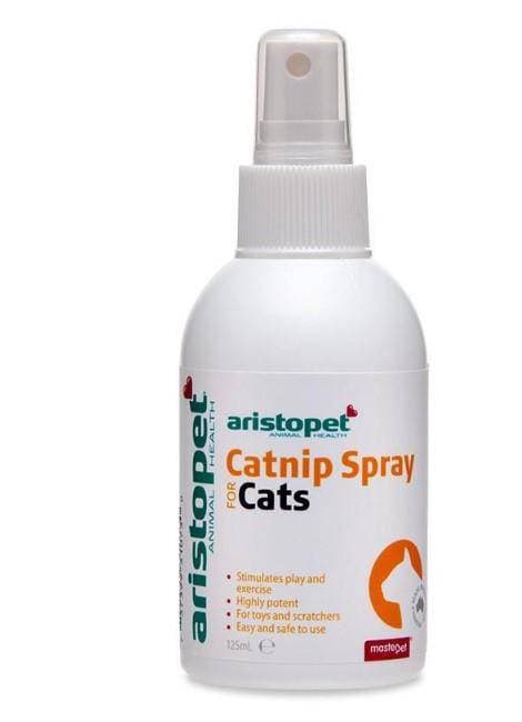 Aristopet Catnip Spray 125ml, cat nip spray masterpet, pet essentials warehouse napier, pet essentials napier