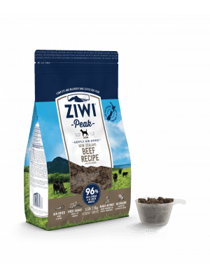 pet-essentials-online-dry-biscuit-ziwi-peak-beef-dog-food-1kg- Ziwipeak 1kg Beef dog food, air dried dog food, Pet Essentials Napier, Pet Essentials Porirua