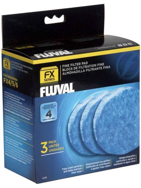 Fluval FX Series Fine Filter Pad 3 pack