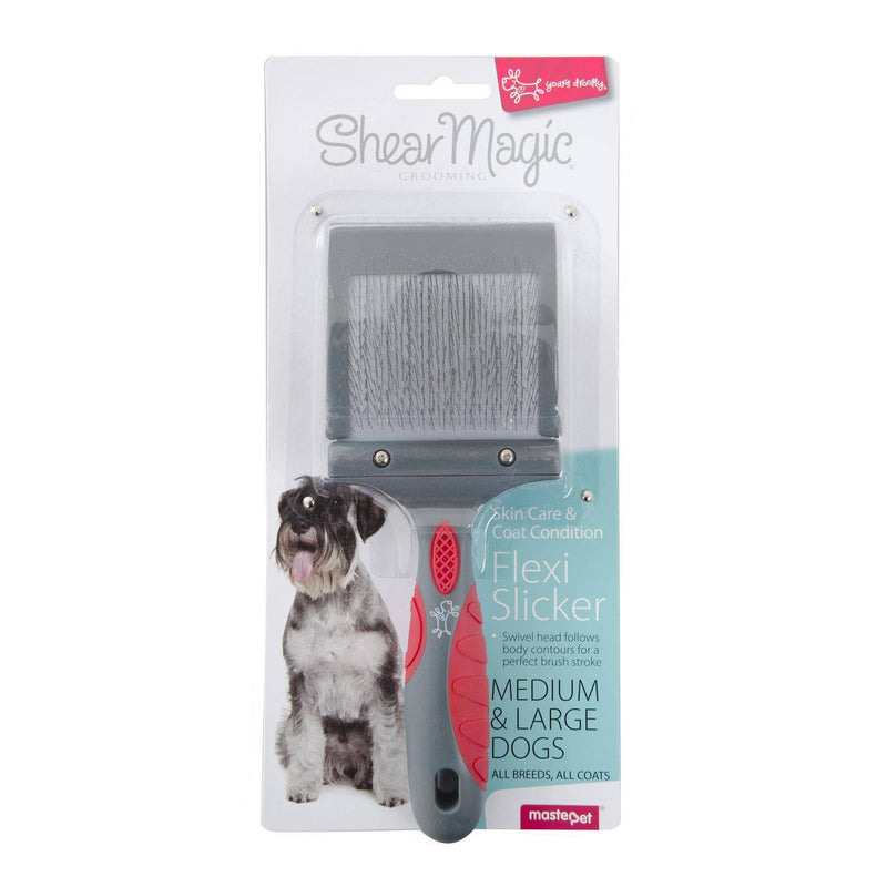 Shear Magic Flexi Slicker for Medium to Large Dogs