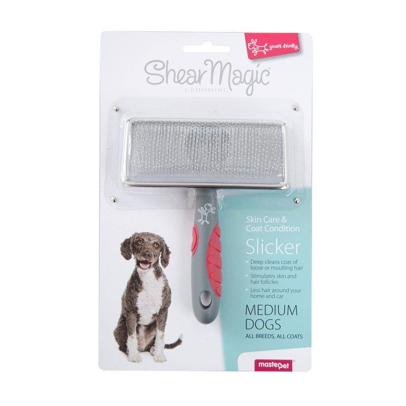 Shear Magic Slicker Brush for Medium Dogs