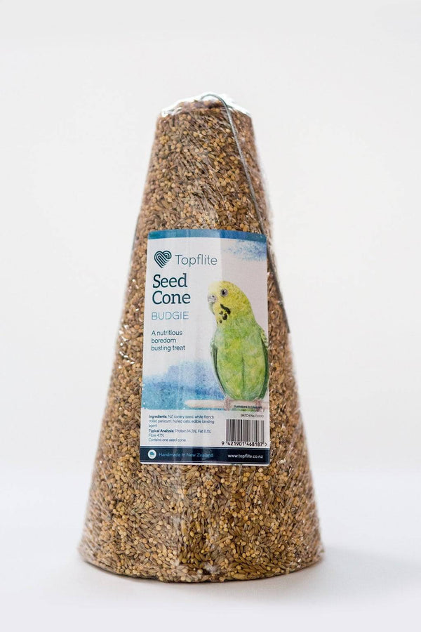 Topflite Budgie Seed Cone, Topflite Large Seed Bell, Pet Essentials Warehouse