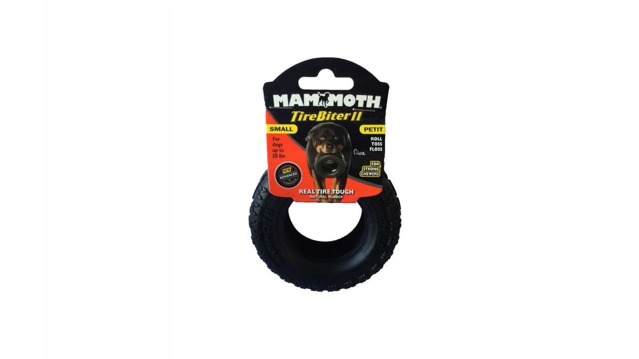Mammoth TireBiter II Rubber Dog Toy