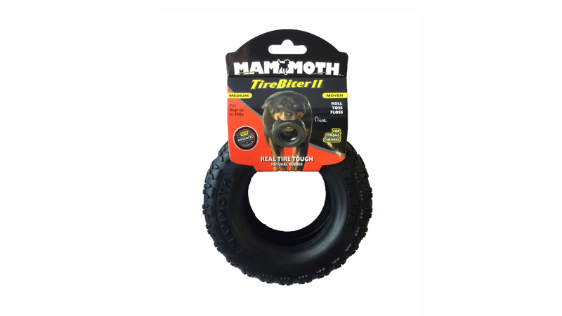 Mammoth TireBiter II Rubber Dog Toy