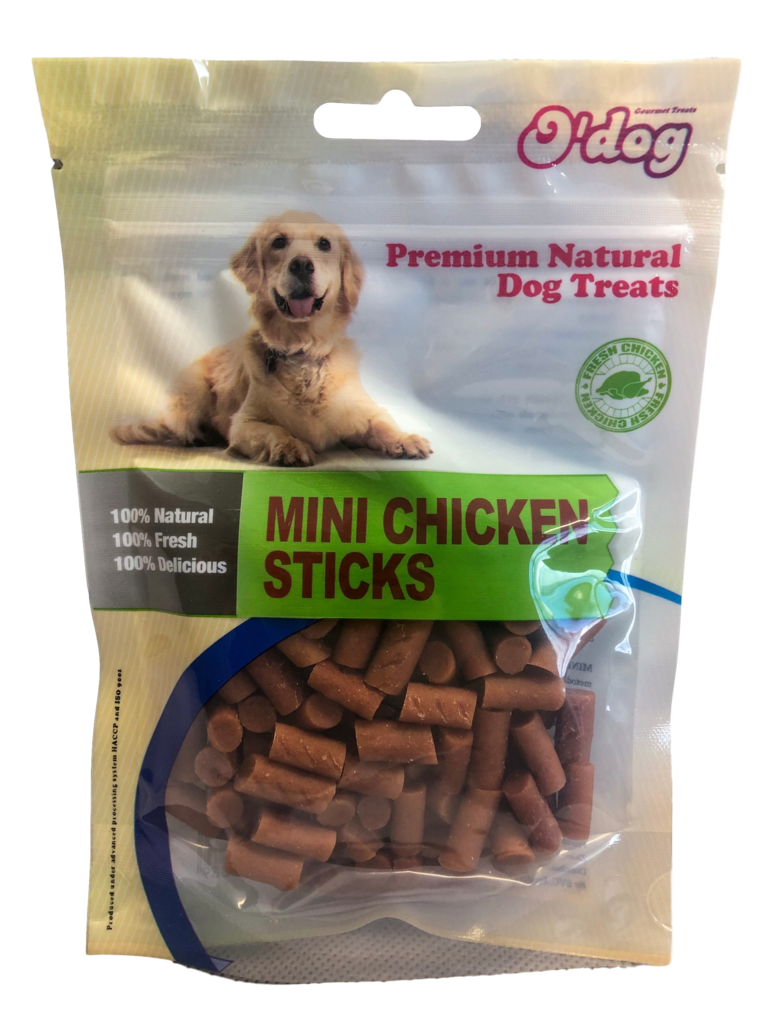 O Dog Mini Chicken Sticks 100g
