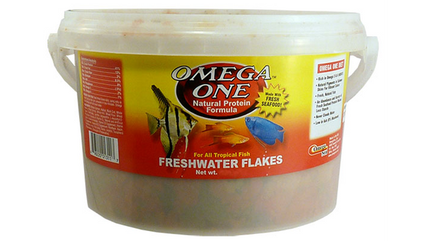 Omega One Freshwater Flakes 340g, Pet Essentials Warehouse, Tropical fish food