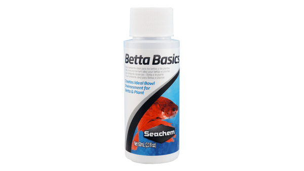 Seachem Betta Basics 60ml, Pet Essentials Warehouse Napier, Betta conditioner