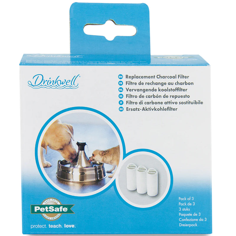 Petsafe Drinkwell 360 Carbon Replacement Filters box, pet essentials warehouse